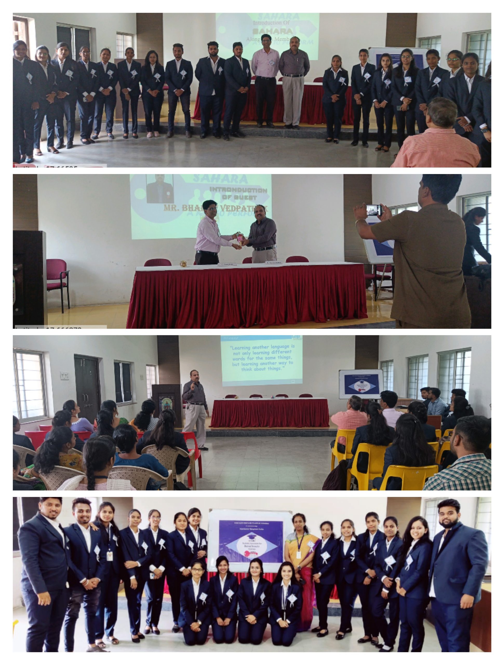 Inauguration of HR Association 'SAHARA'
